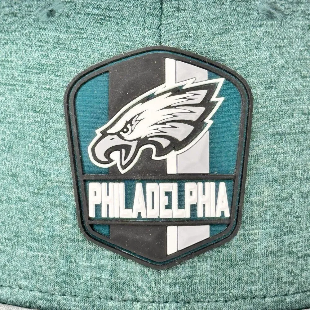 NWT 2018 PHILADELPHIA EAGLES FLEX FIT CAP HAT NEW ERA ON FIELD 950 SnapBack NFL